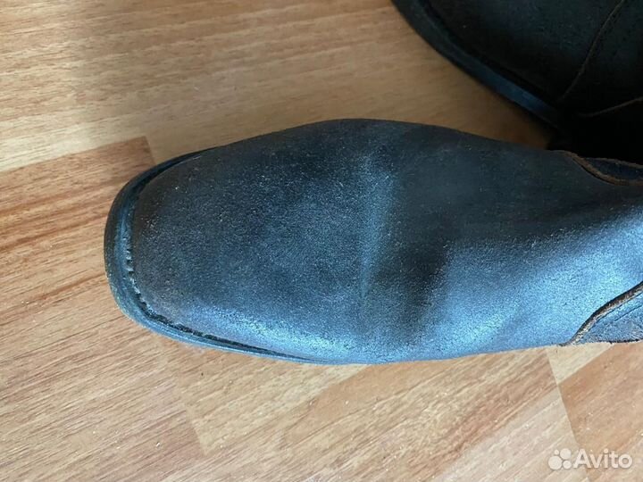 Полусапоги мужские кожаные Италия