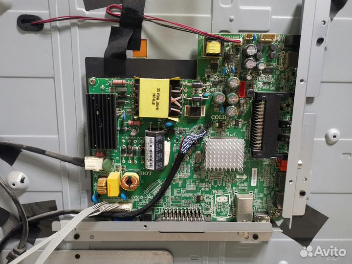 Телевизор Izumi TLE40FD190B (Разбор)(По запчастям)