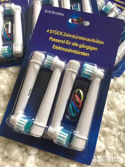 Braun Oral-B сменные насадки щетки (упаковка 4 шт)