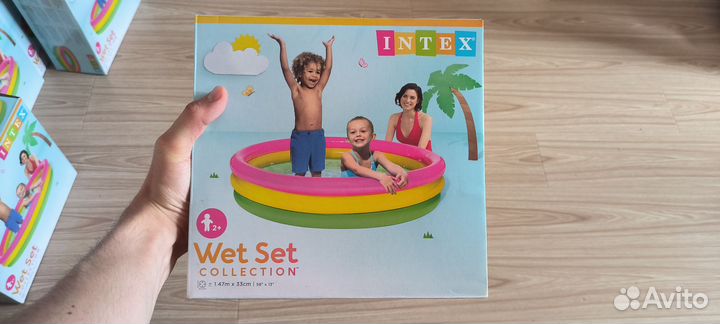 Детский бассейн Intex 147x33 см