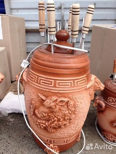 Электрический тандыр - шашлычница