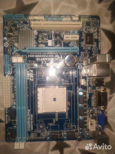 Материнская плата fm2 (на ремонт)