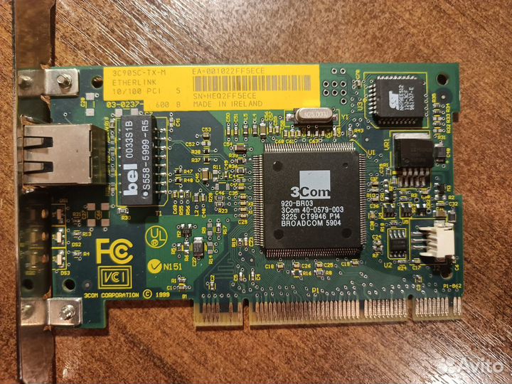 Сетевая карта 3COM (3C905C-TX-M)
