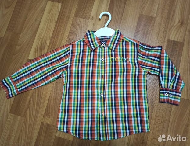 Рубашка для мальчика р.98