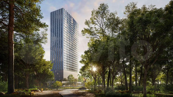 1-к. квартира, 48,5 м², 23/30 эт.