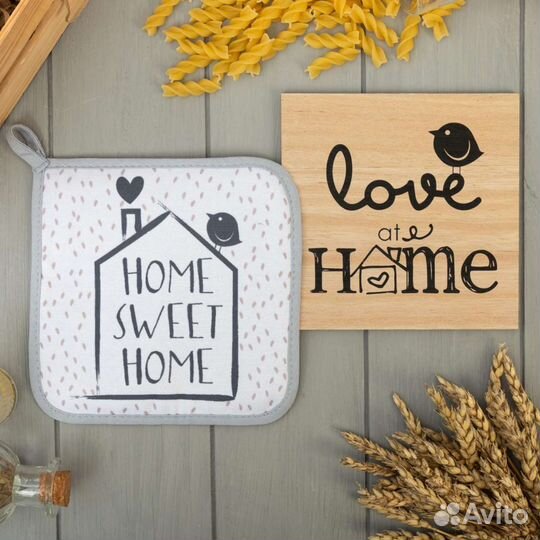 Набор: прихватка и подставка под горячее