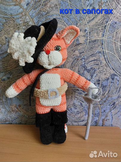 Вязанные игрушки ручной работы