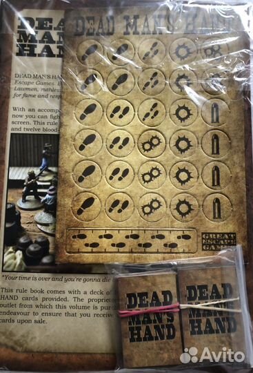 Dead man's hand настольная игра Дикий Запад