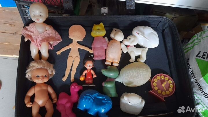 Игрушки СССР пластиковые