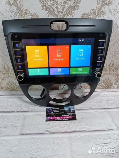 Магнитола Chevrolet Lacetti android новая