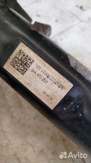 Передние амортизаторы (стойки) пассат б7 б6 сс