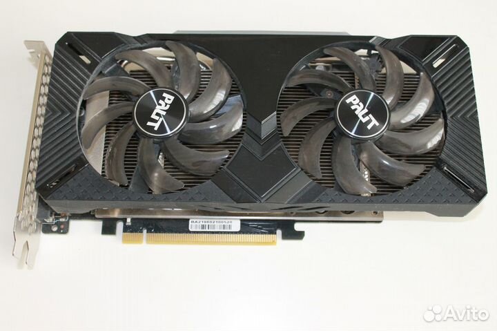 Видеокарта Palit 1660Ti Dual OC гарантия