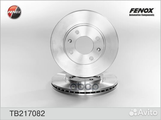 Диск тормозной перед прав/лев TB217082 fenox