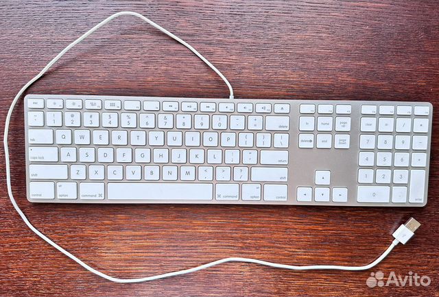 Клавиатура проводная Apple оригинальная из США купить в Москве ...