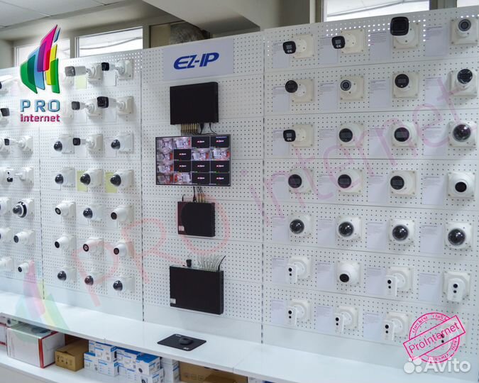 Камеры видеонаблюдения.Комплекты камер