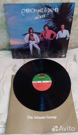 Emerson, Lake & Palmer Love Beach USA 1978 LP