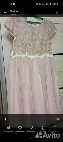Платье праздничное для девочки