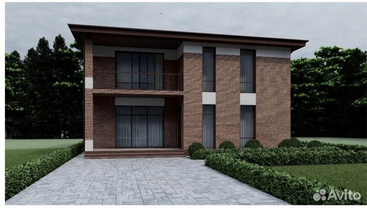 Готовый проект двухэтажного дома