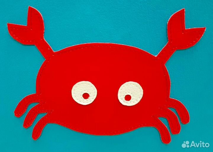 Сухой детский бассейн круглый Крабик