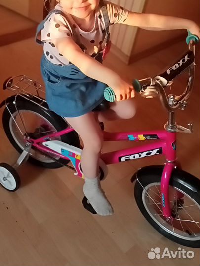 Велосипед бу детский для девочки с 3,5 лет