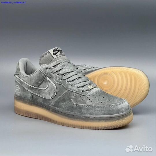 Кроссовки Nike Air Force 1 Серые (Арт.98368)