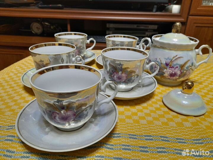 Сервиз чайный времён СССР