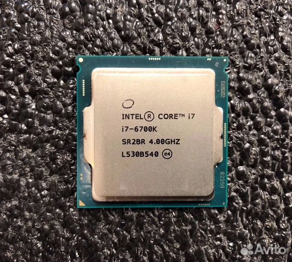 Процессор i7 6700k 4GHz