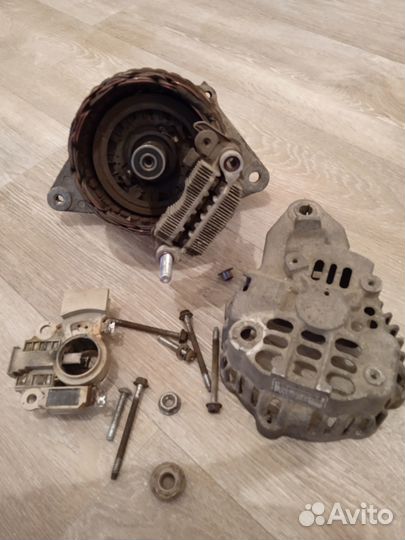 Генератор mitsubishi lancer 9 1.6 на запчасти