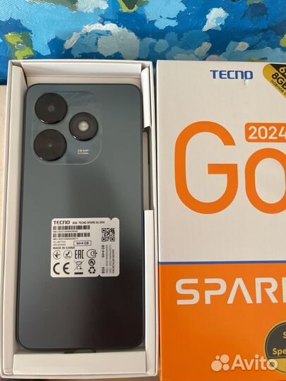 Tecno spark go 2024 64 гб