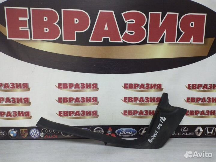 Накладка на порог передняя левая Peugeot 308 2009