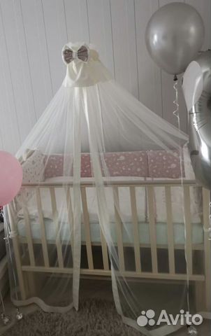Балдахин в детскую кроватку Perina