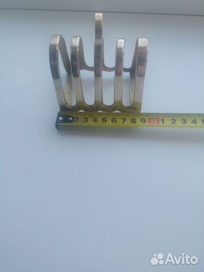 Салфетница латунь