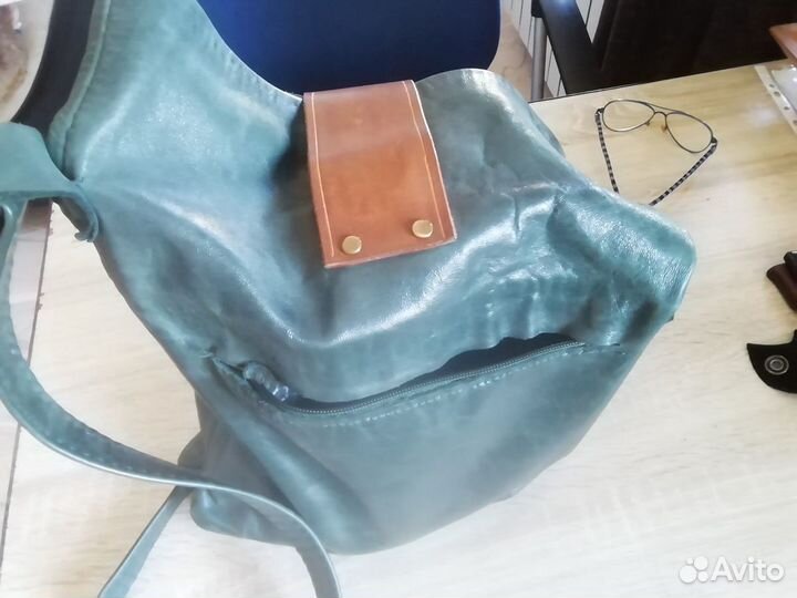 Кожаная сумка