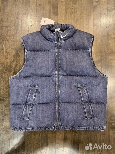 Жилетка Nike x Supreme синяя new