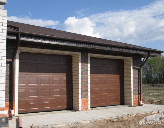Секционные ворота Гараж