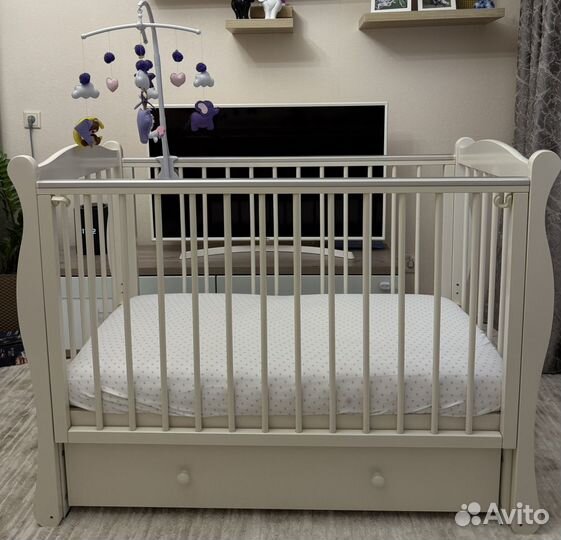 Кроватка Красная звезда (Можга) Уралочка С-742