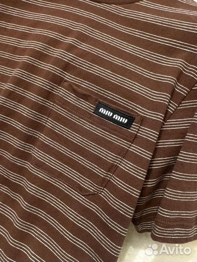 Футболка miu miu