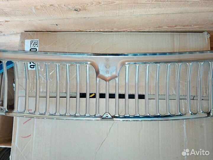Решетка радиатора Газель рестайлинг (хром)