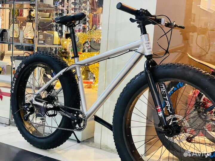 Велосипед фэтбайк алюминий гидравлика