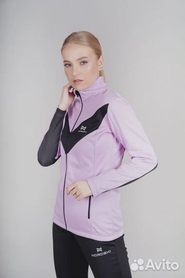 Костюм разминочный nordski Base Orchid/Black ж