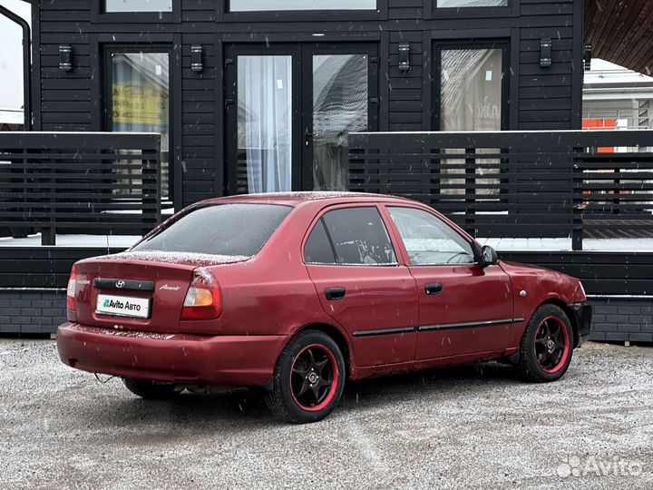 Hyundai Accent 1.5 МТ, 2005, 219 000 км