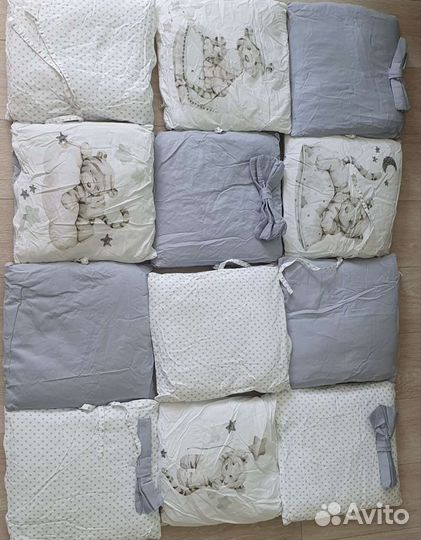 Бортики в детскую кроватку