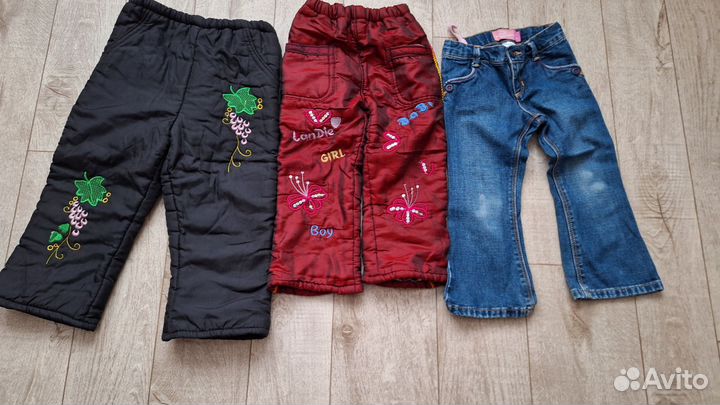 Вещи для девочки пакетом 80-86