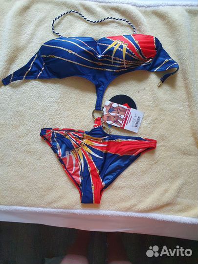 Купальник женский слитный 46 48 новый