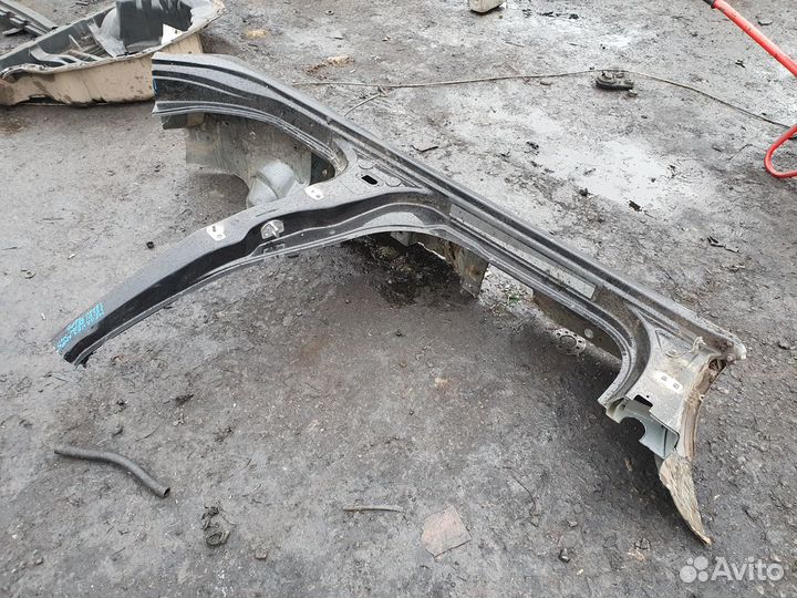 Порог со стойкой левый Renault Megane 3 меган III