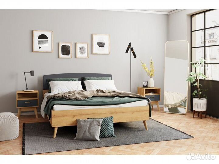 Тумба прикроватная Нордик Dark