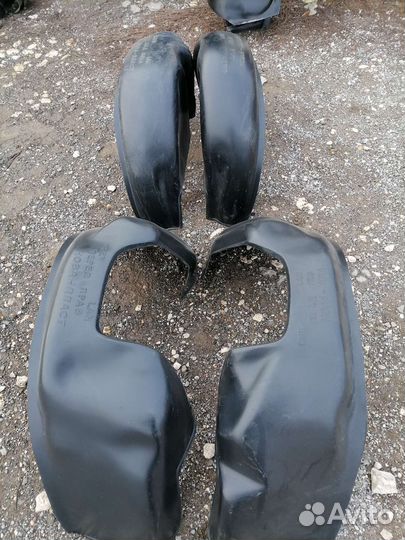 Подкрылки на chevrolet lanos