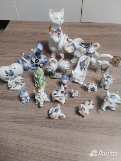 Керамические фигурки(комплект)