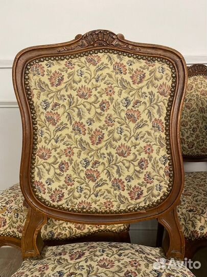 Антикварные стулья в стиле Луи XV