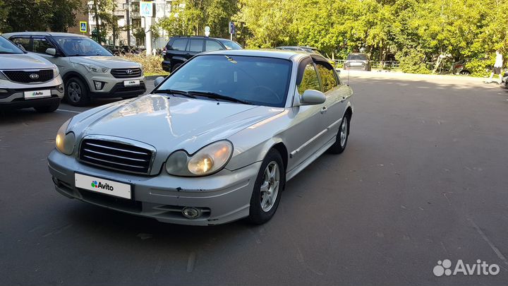 Hyundai Sonata 2.4 AT, 2004, 155 000 км